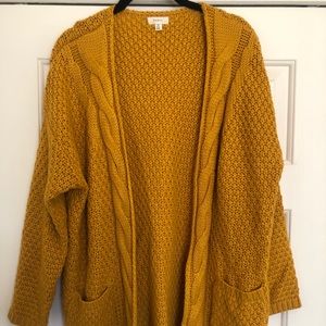 Perfect Mustard Knit Cardigan